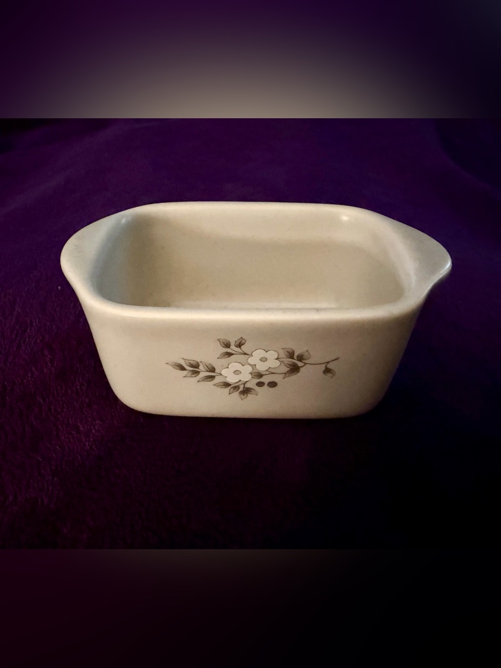 rare Vintage Pfaltzgraff Heirloom Stoneware Sweetener Sugar Packet Holder